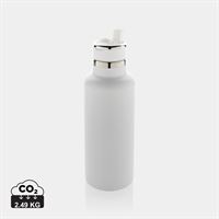 BOTTIGLIA TERMICA RICICLATA CON BECCUCCIO 600ml